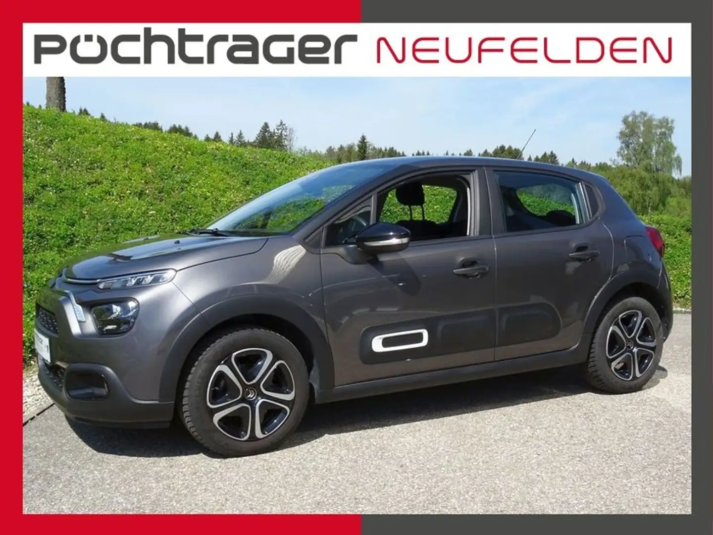 Citroen C3 PureTech 83 S&S 5-Gang-Manuell Feel Grau - 1