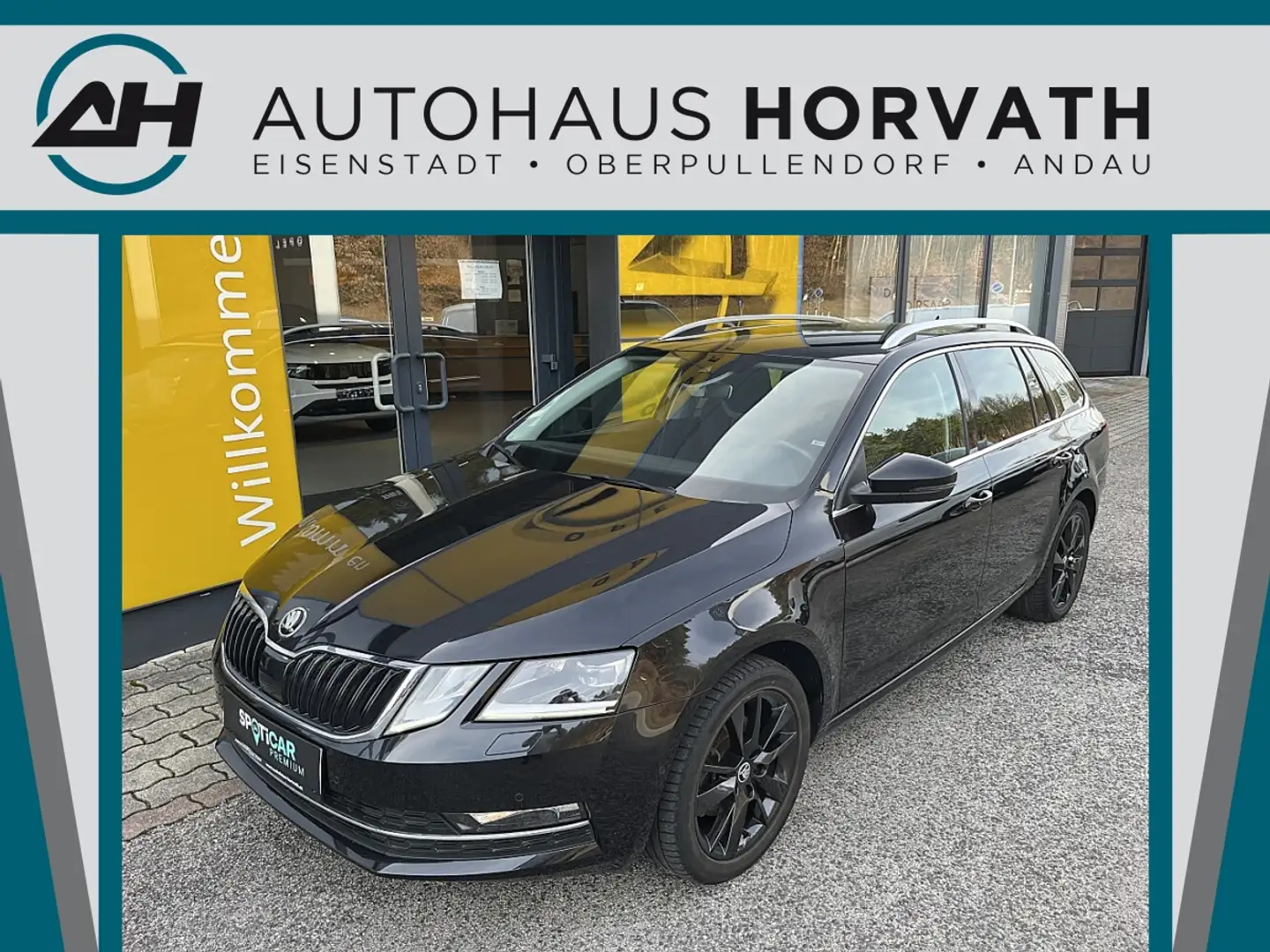Skoda Octavia Combi 1,5 TSI Style Schwarz - 1