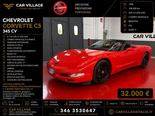 Chevrolet Corvette Corvette C5 5.7 V8 Cabrio