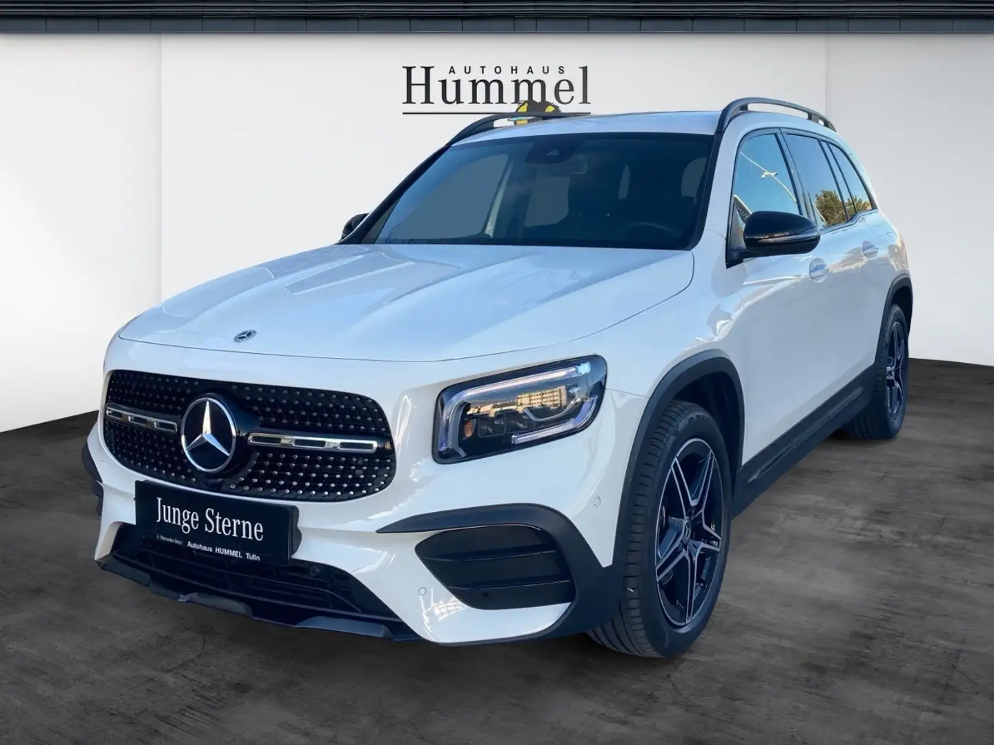 Mercedes-Benz GLB 200 d 4MATIC AMG Line KeyGo Shz Distr Ambi Weiß - 2