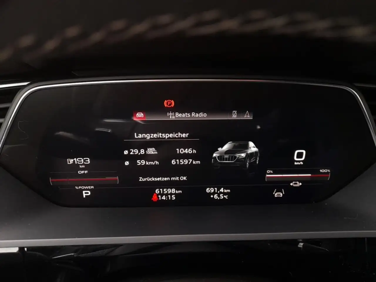 Audi e-tron "S" SB QUATTRO 95 S-LINE BLACK *NP: - / LEDER MIT SITZBELÜFTUNG / MATRIX-LED, миниатюра 9