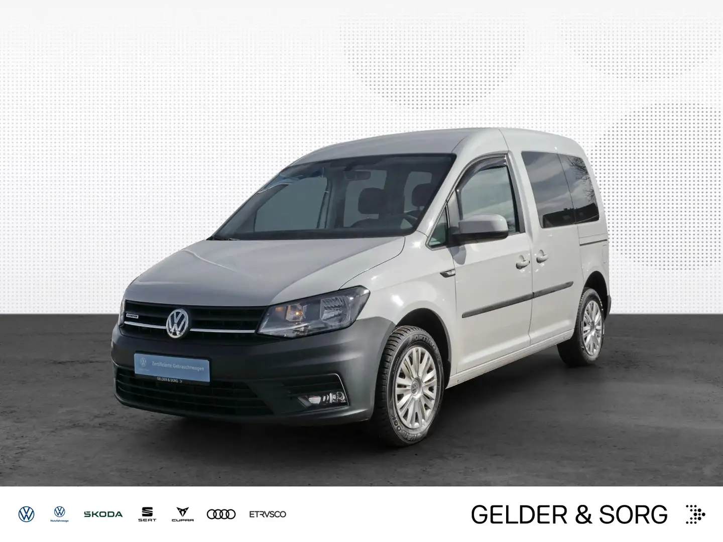 Volkswagen Caddy 1.4 TGI Klima*Licht+Sicht*PDC*Telefon*Sitz Weiß - 1