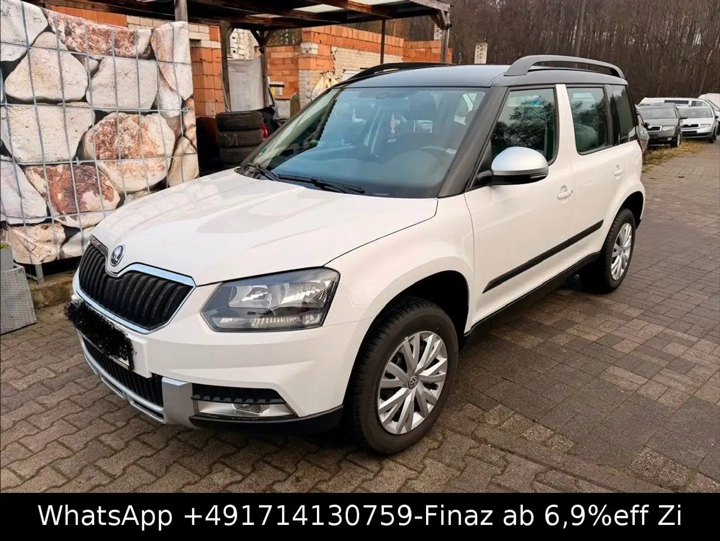 Skoda Yeti Ambition Outdoor-AUT-KLIMA-SHZG-KETTE NEU-- Weiß - 1