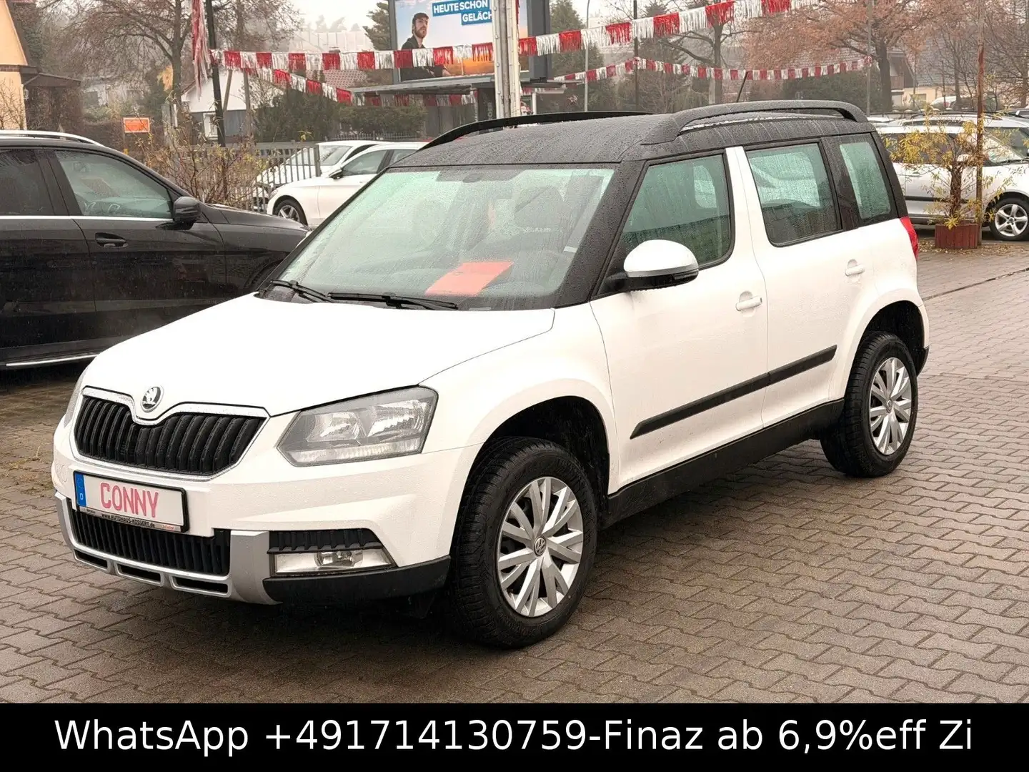 Skoda Yeti Ambition Outdoor-AUT-KLIMA-SHZG-KETTE NEU-- Blanc - 1