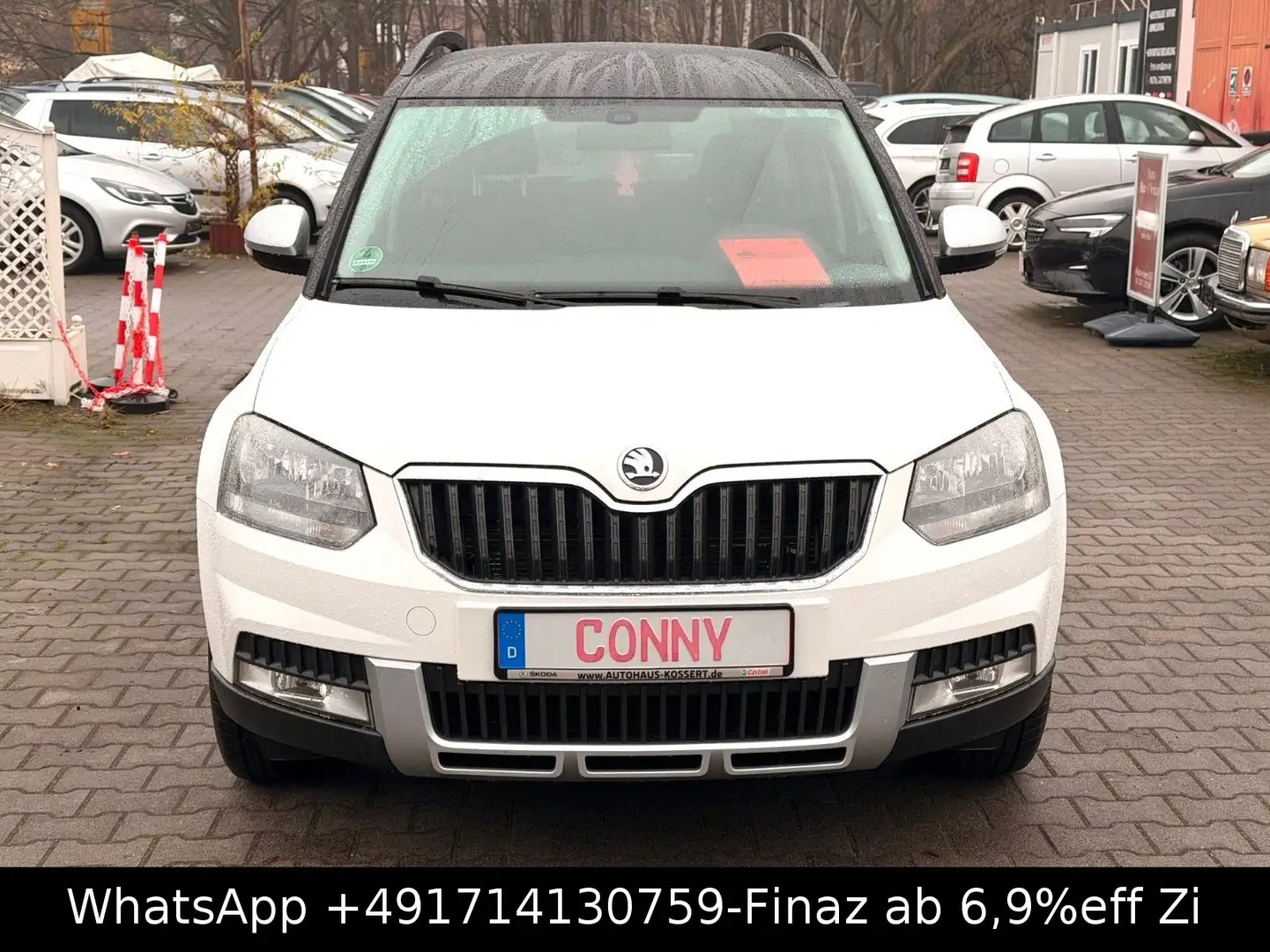 Skoda Yeti Ambition Outdoor-AUT-KLIMA-SHZG-KETTE NEU-- Blanc - 2