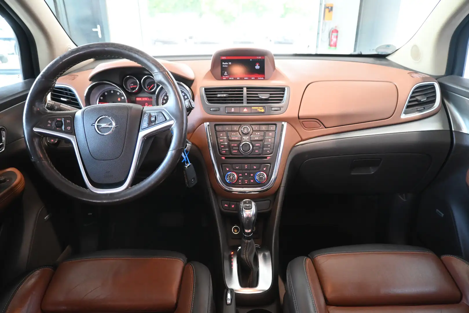 Opel Mokka 1.4 T Cosmo Clima Navigatie Schuifdak Leder Bose R Bruin - 2
