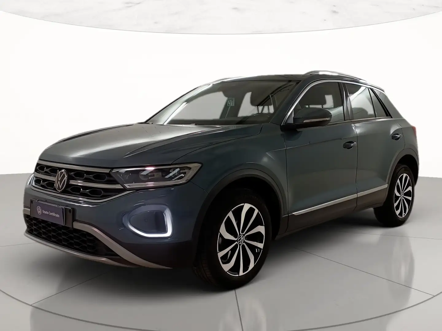 Volkswagen T-Roc 2.0 tdi style 115cv Bleu - 1