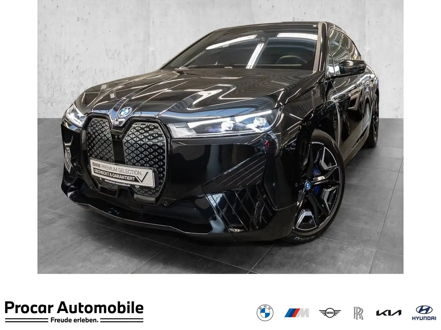 BMW iX xDrive40 Sportpaket Head-Up HK HiFi DAB LED Schwarz - 1