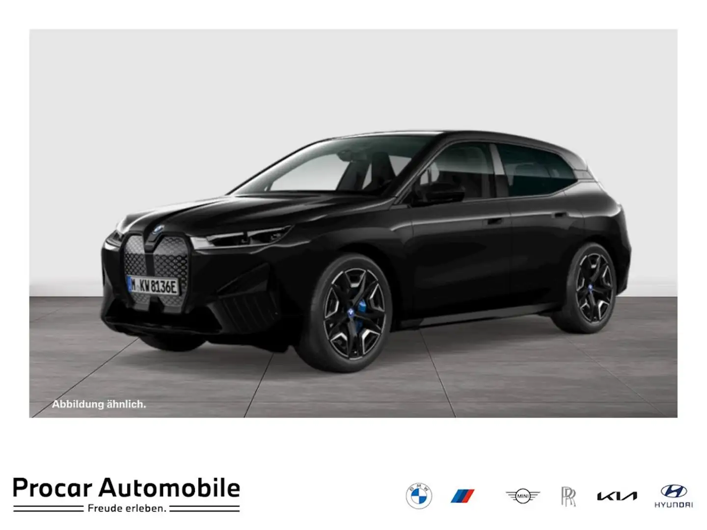 BMW iX xDrive40 Sportpaket Head-Up HK HiFi DAB LED Schwarz - 1