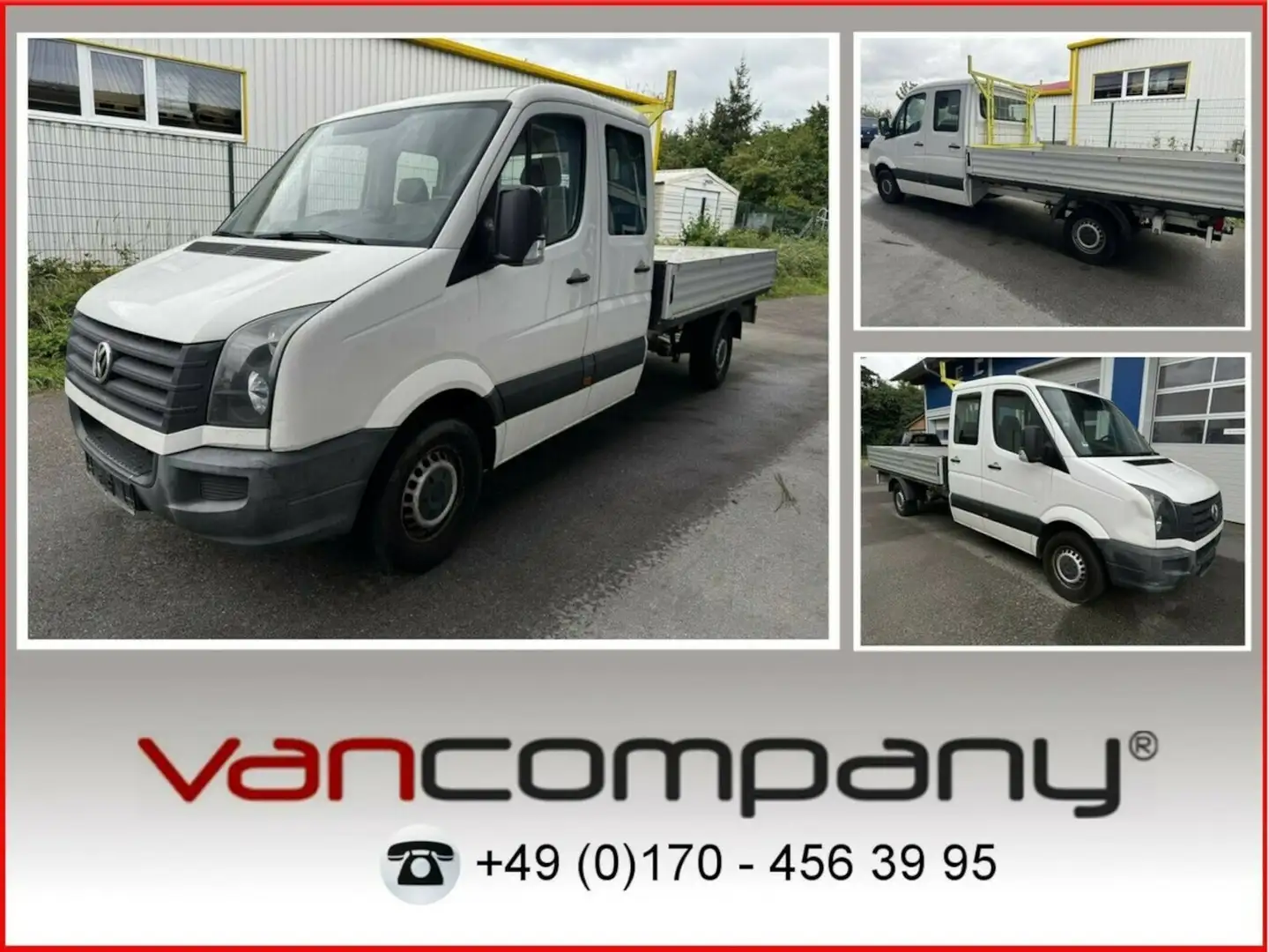 Volkswagen Crafter 35 Doka L3 Maxi 2.0 TDI Motorschaden Blanc - 1