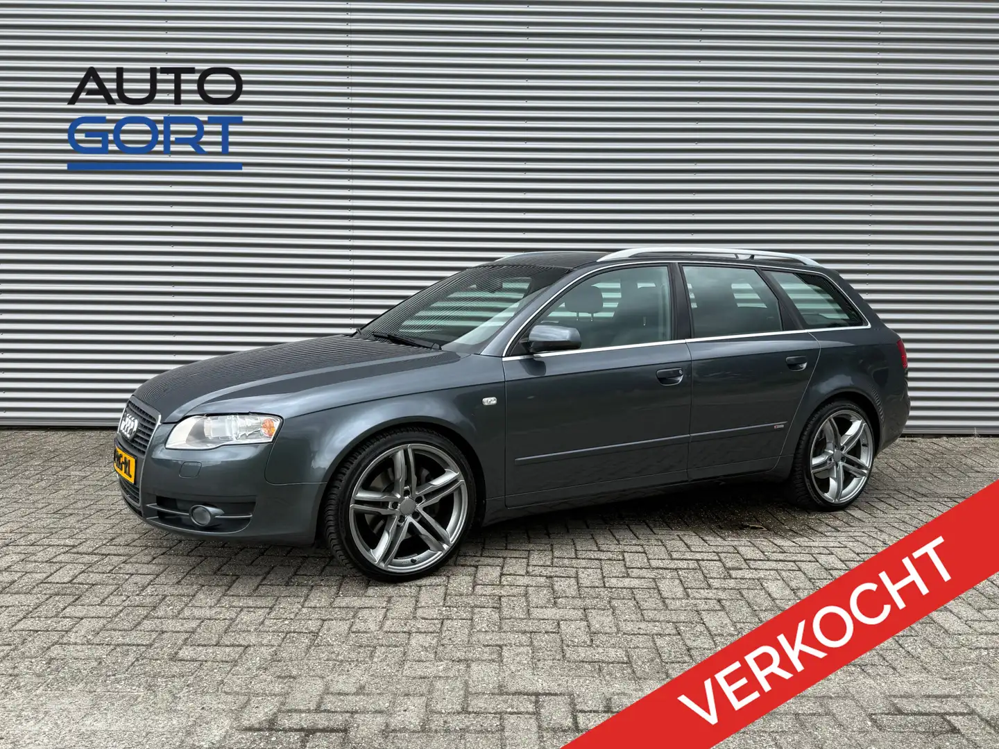 Audi A4 Avant 2.0 TFSI S-Line | 1/2 Leder | Trekhaak | Cru Grijs - 1