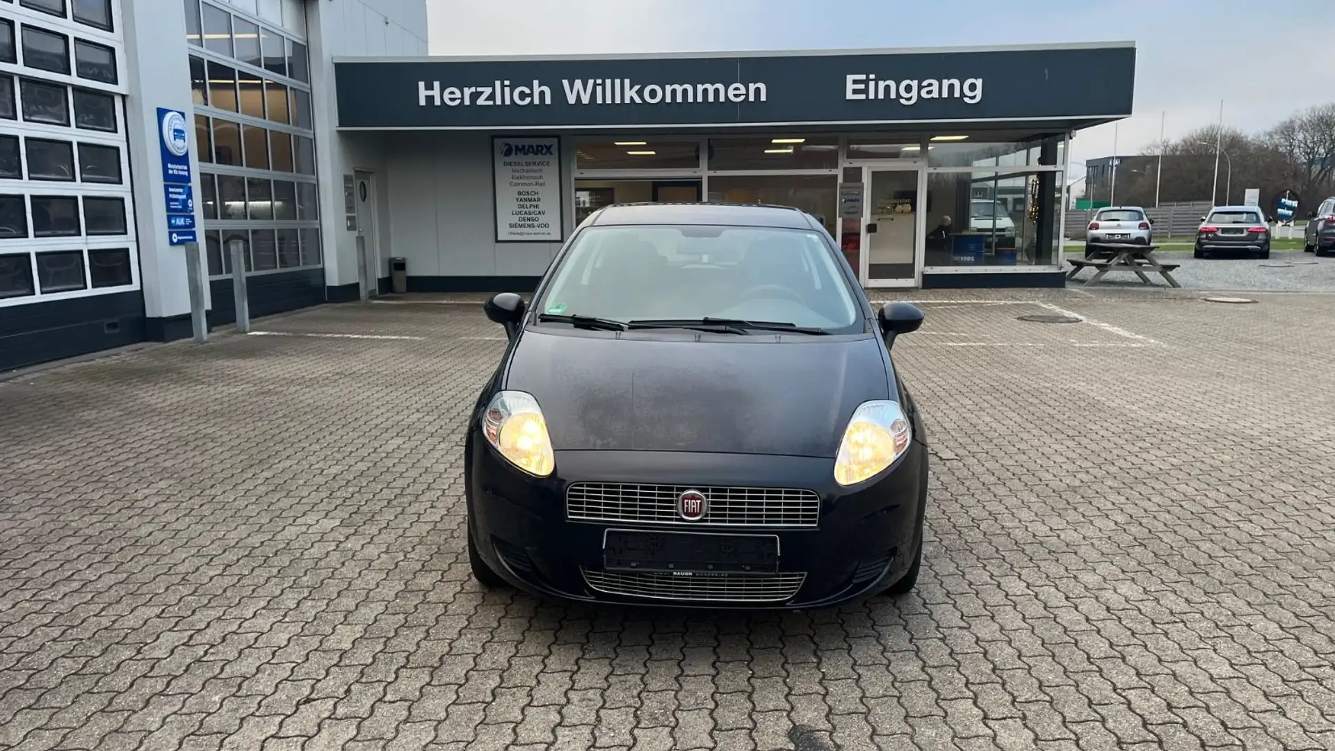 Fiat Grande Punto 1.2 8V Active,1.Hand,Servo,ZV,ABS Blau - 2