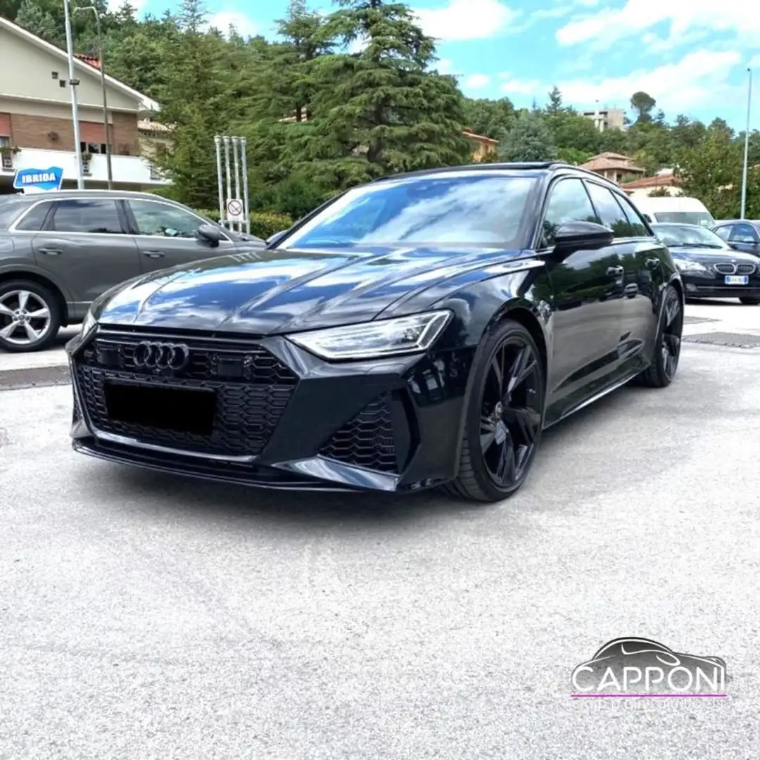 Audi RS6 Avant RS-Dynamik 4.0 TFSI mhev V8 quattro tiptron Noir - 1