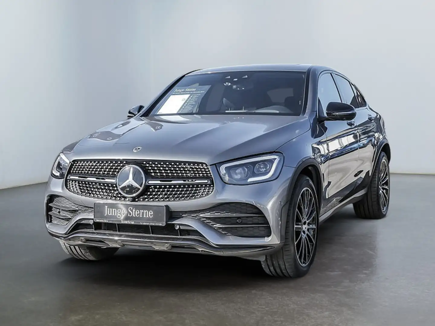 Mercedes-Benz GLC 400 d 4M Coupé AMG BURM NIGHT MEMO MULTI 360 Grau - 2
