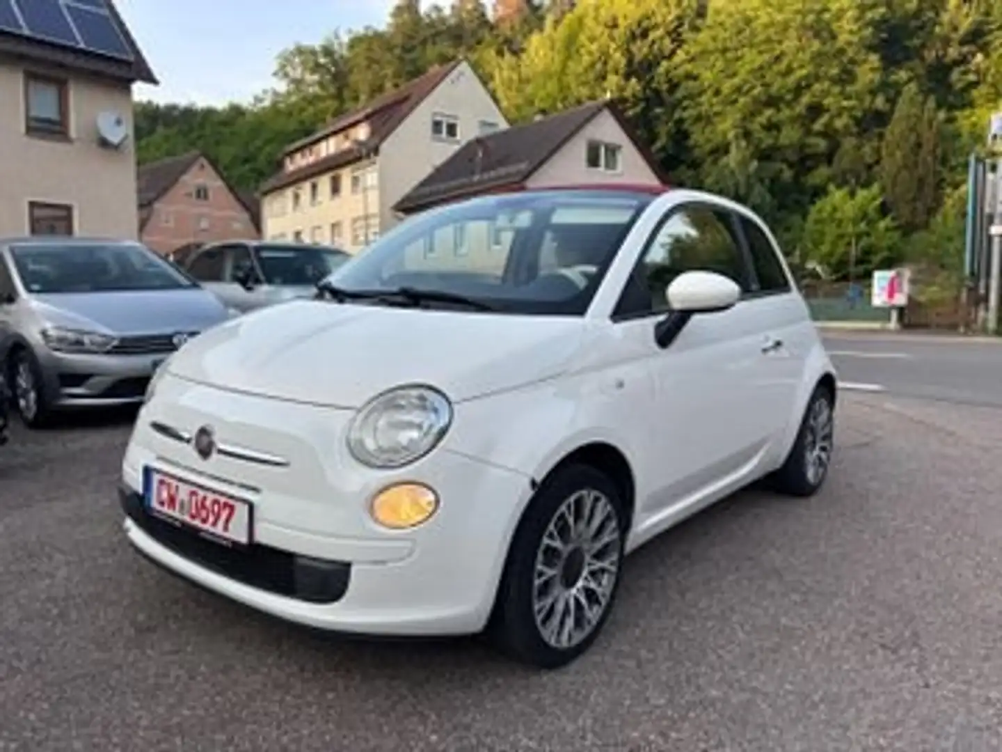 Fiat 500C Pop *Automatik*Klima*PDC*16" Biały - 1