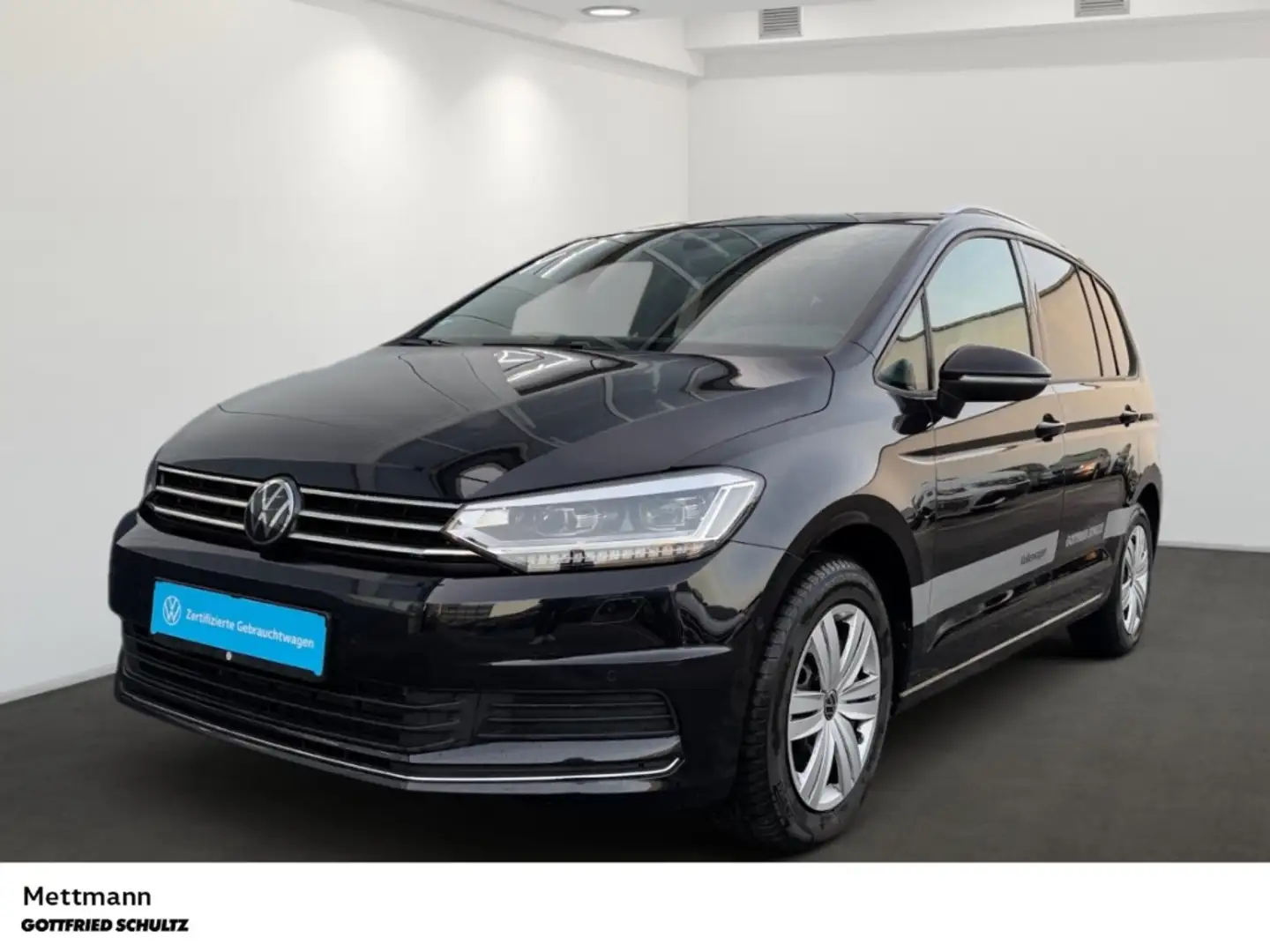Volkswagen Touran 1.5 TSI Goal DSG LED NAVI AHK SHZ PDC LM ZV Schwarz - 1