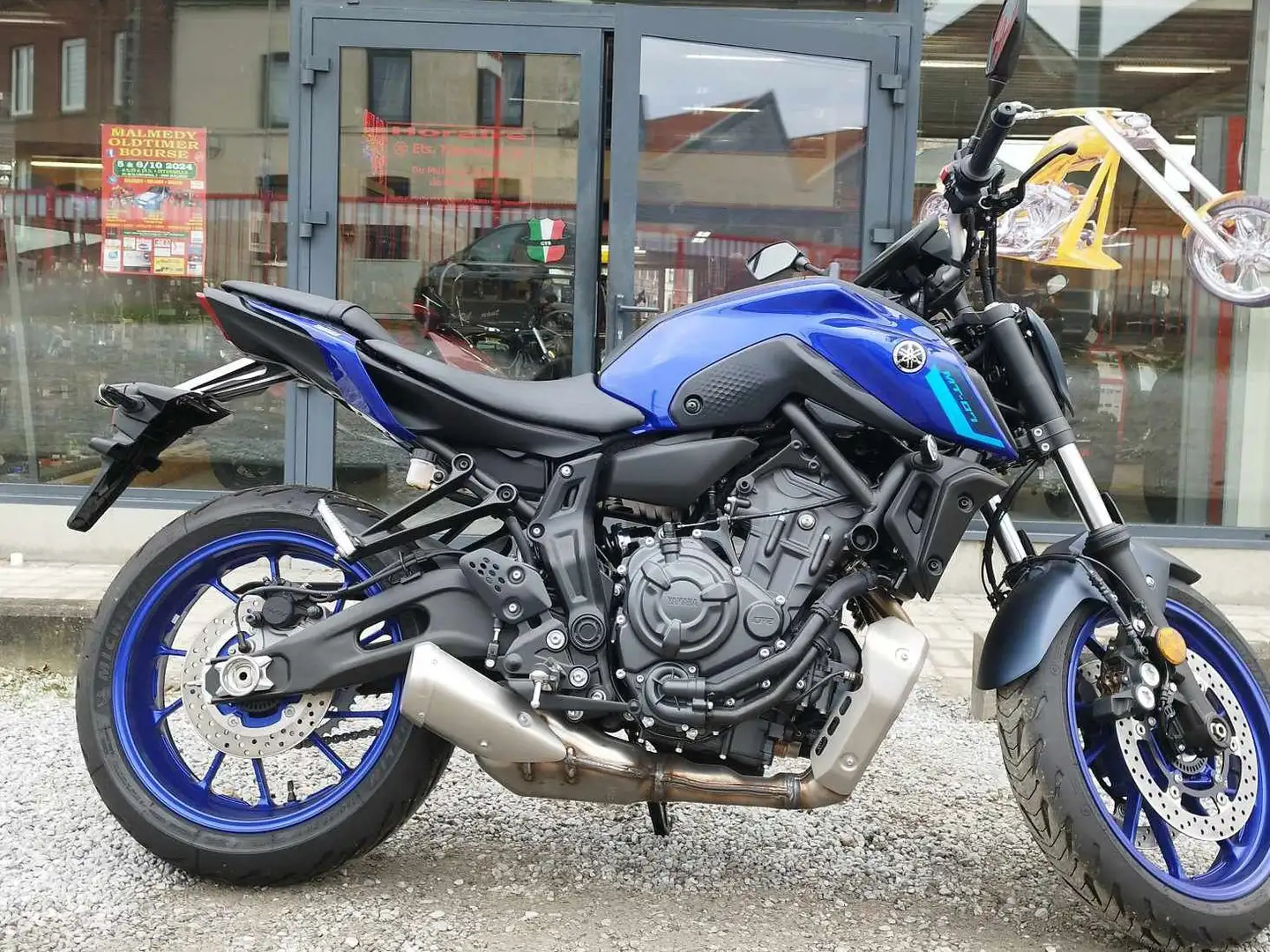 Yamaha MT-07 Albastru - 1