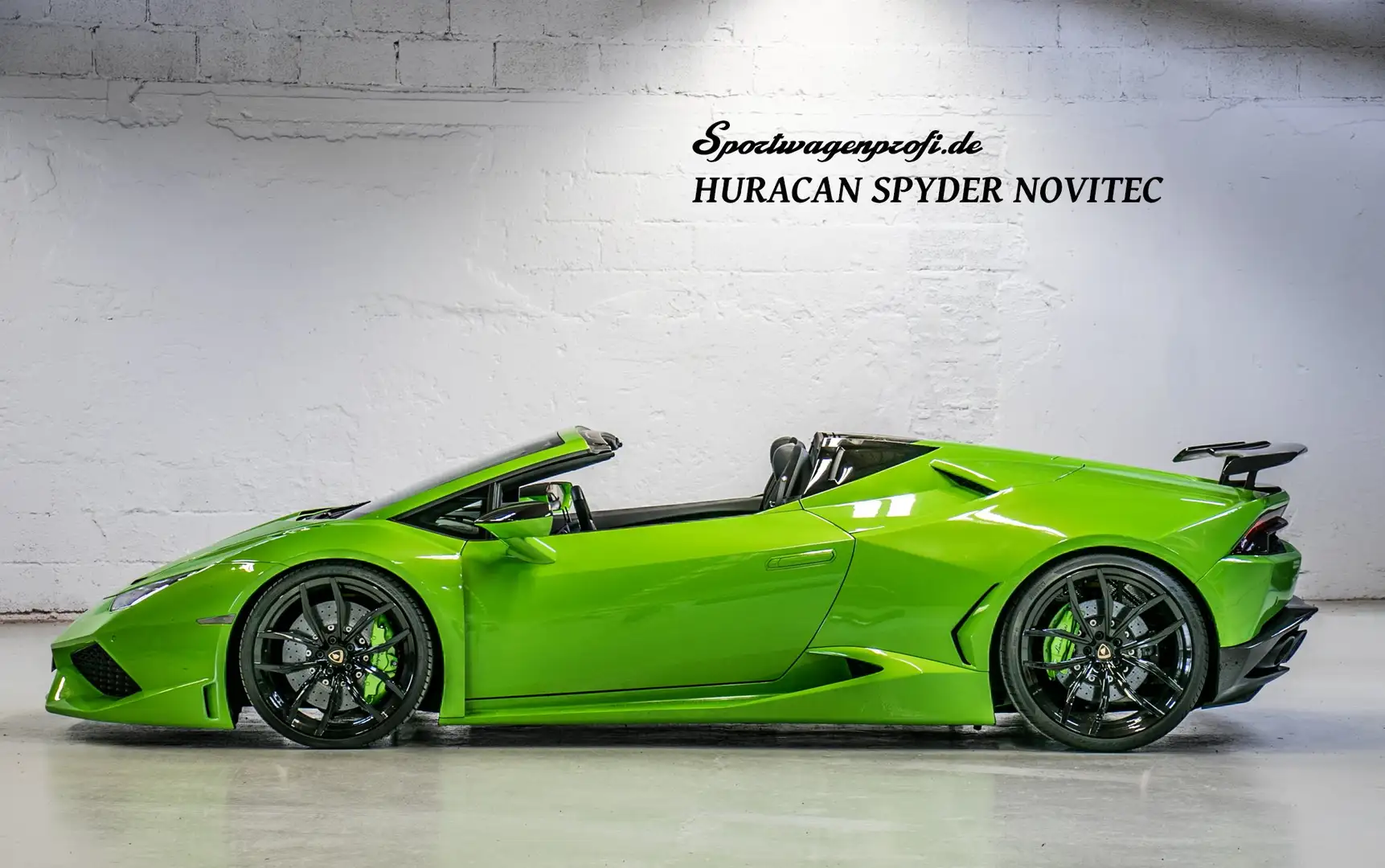 Lamborghini Huracán Novitec N-Largo 1of11 Spyder LP610-4 Grün - 1
