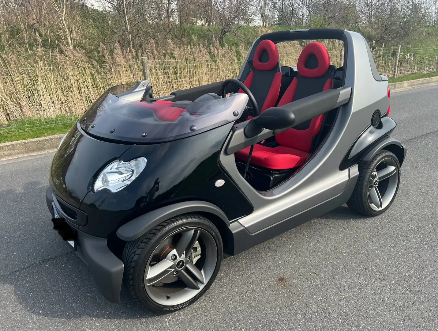 smart crossblade 0.6 Turbo n°727 2.306KM /// COLLECTOR ! /// Schwarz - 1