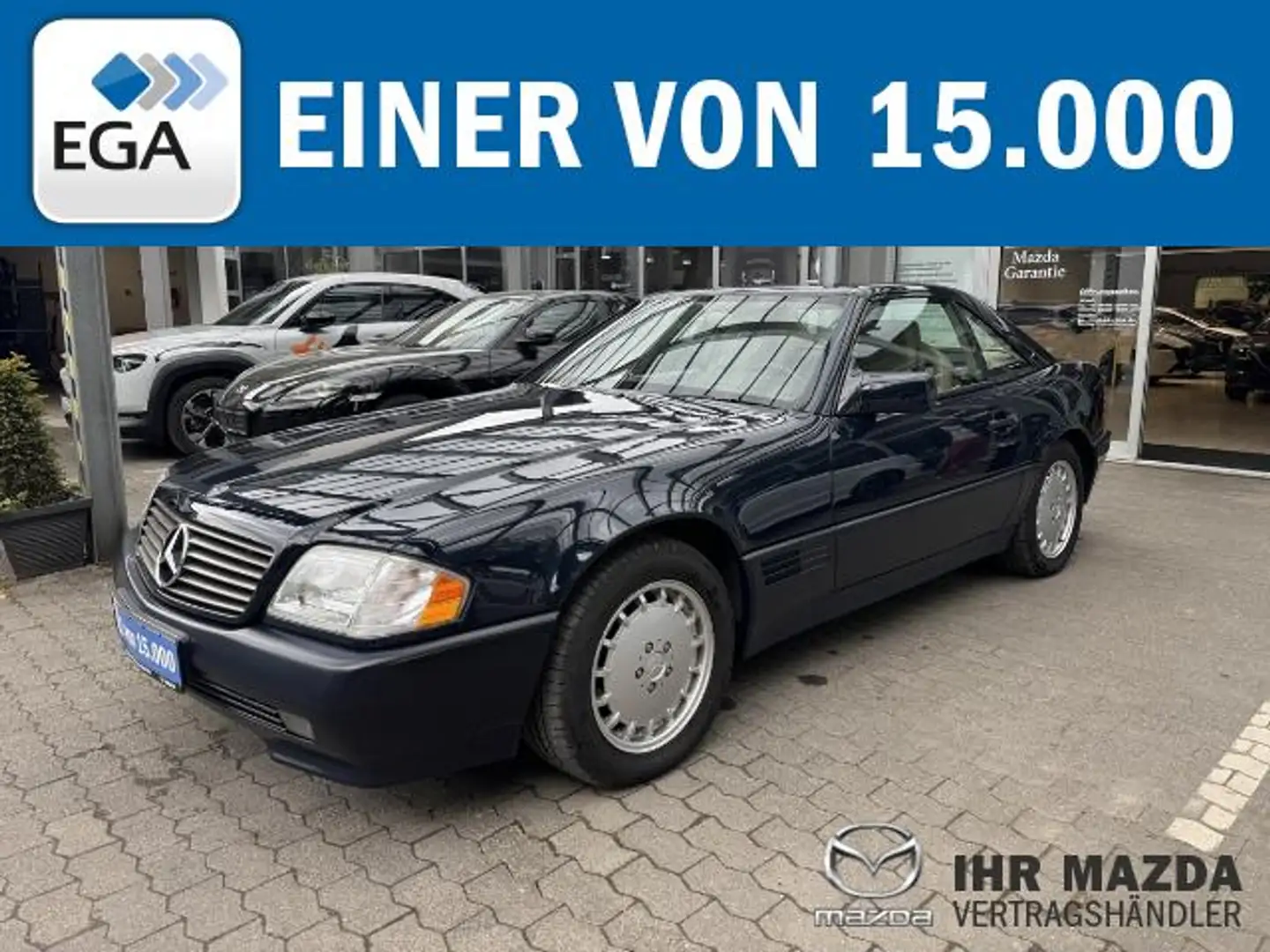 Mercedes-Benz SL 320 H Kennzeichen,- Vollrestauration, Leder, Hardtop, Blau - 1