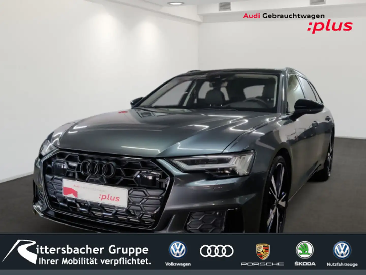 Audi A6 s-line 55 TFSI e quattro PANO Busi+Tour Grau - 1