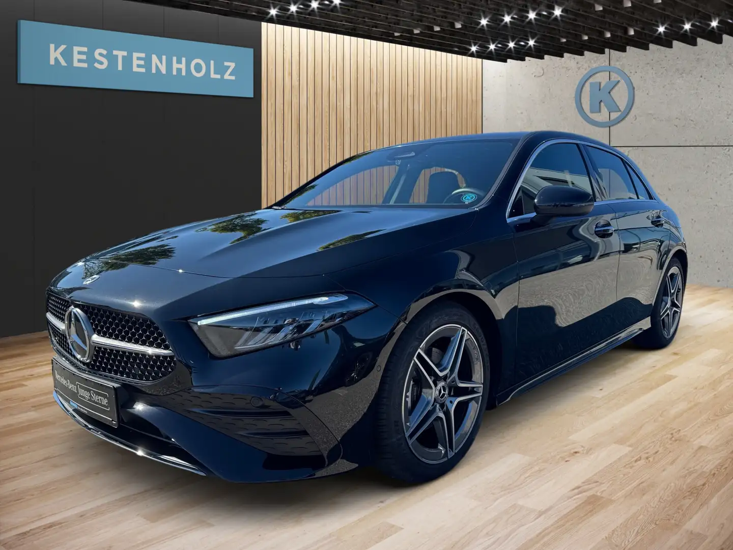 Mercedes-Benz A 200 A 200 Kompakt *AMG*MBUX*KAMERA*Ambiente*ParkAss Noir - 1