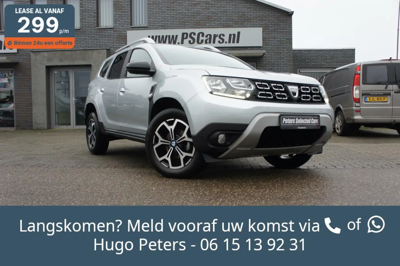 Dacia Duster 1.3 TCe 360camera|Cruise|DAB|Navi|PDC|Velgen Zilver - 1