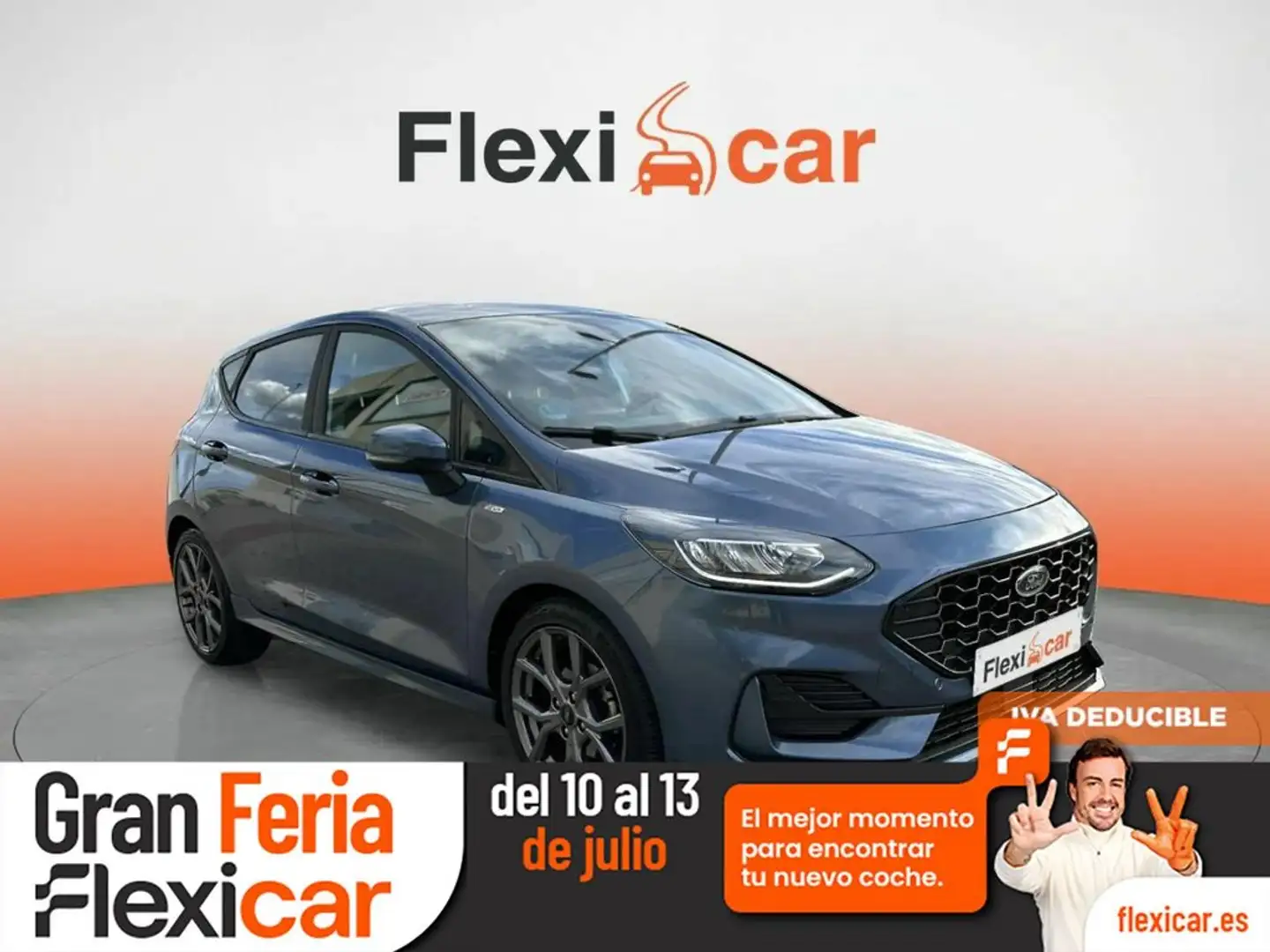 Ford Fiesta 1.0 EcoBoost MHEV 92kW(125CV) ST-Line 5p Jaune - 1
