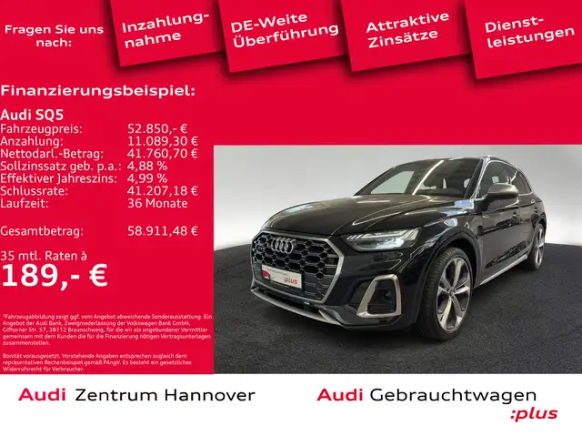 Audi SQ5 3.0 TDI qu. AHK Matrix Kamera Navi