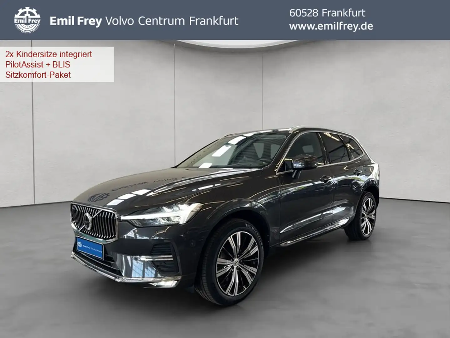 Volvo XC60 XC60 B5 AWD Ultimate-Bright Glasd Standh HeadUp 36 Grau - 1