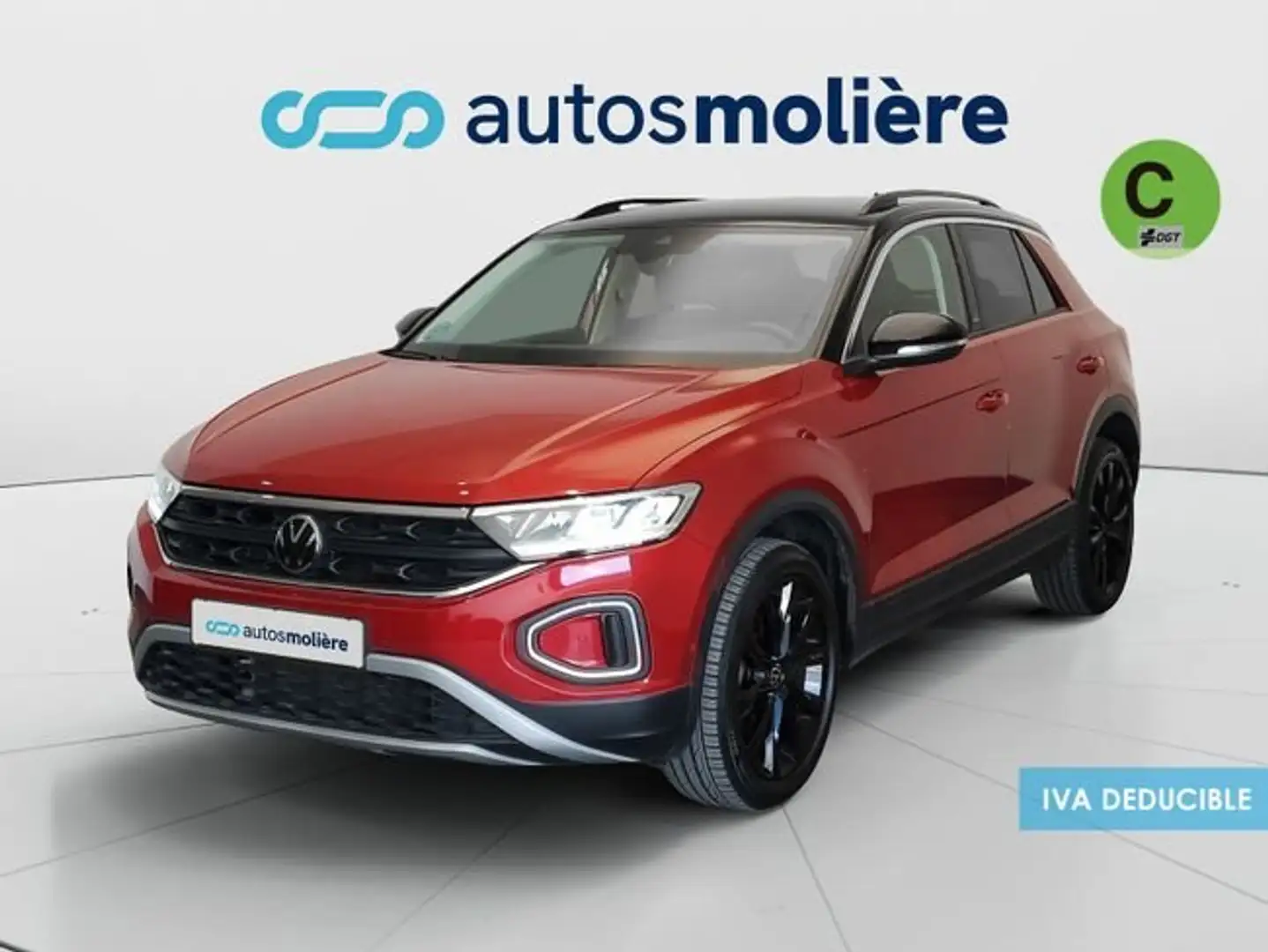 Volkswagen T-Roc 1.0 TSI Dark 81kW Rojo - 1