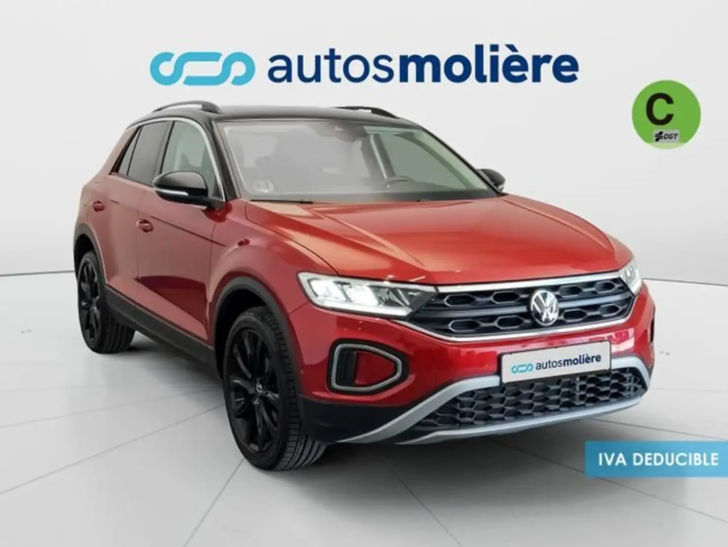Volkswagen T-Roc 1.0 TSI Dark 81kW Rojo - 2