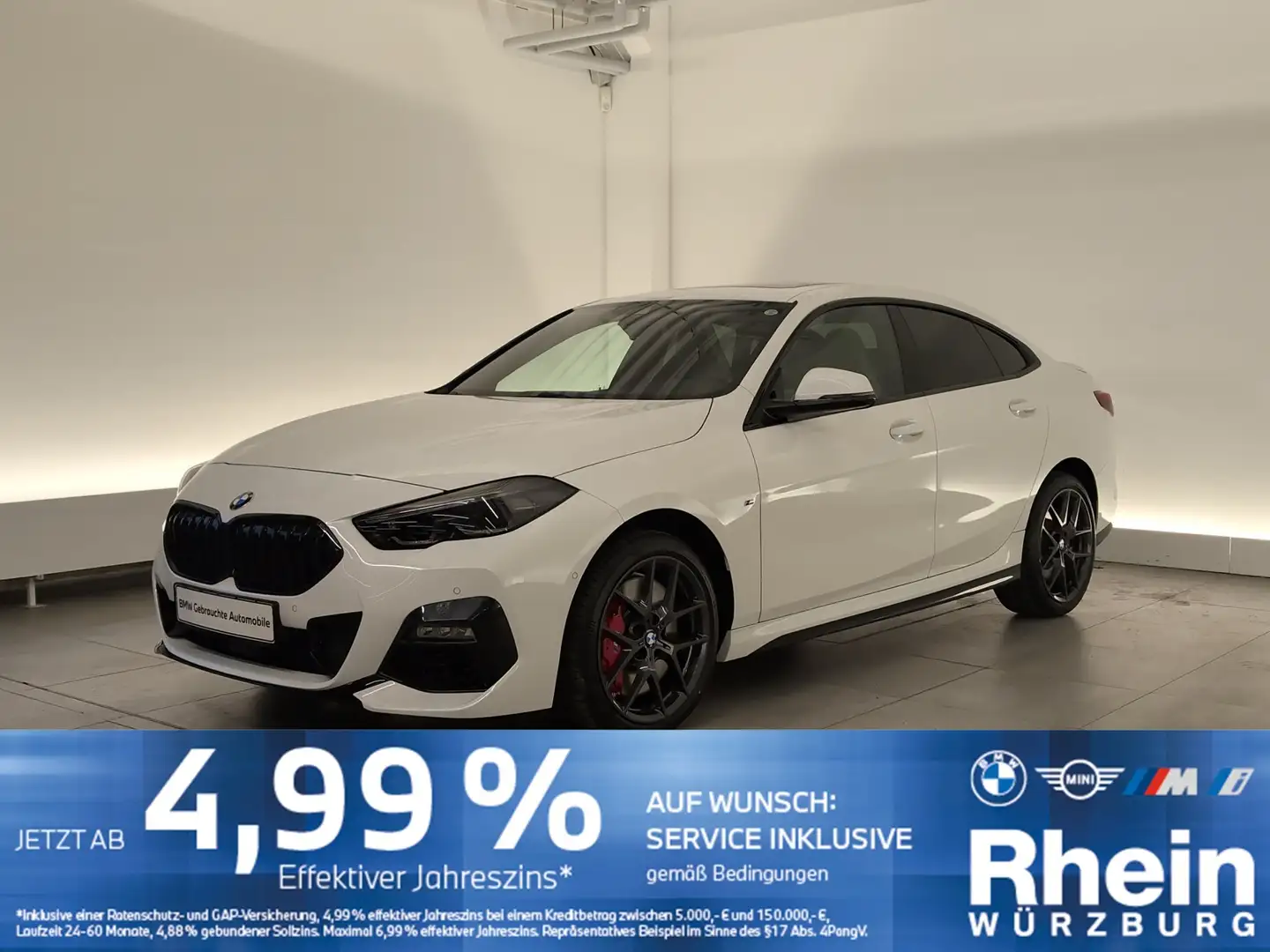 BMW 220 i Gran Coupé HUD/H&K/SHZ HUD/H&K/SHZ Weiß - 1