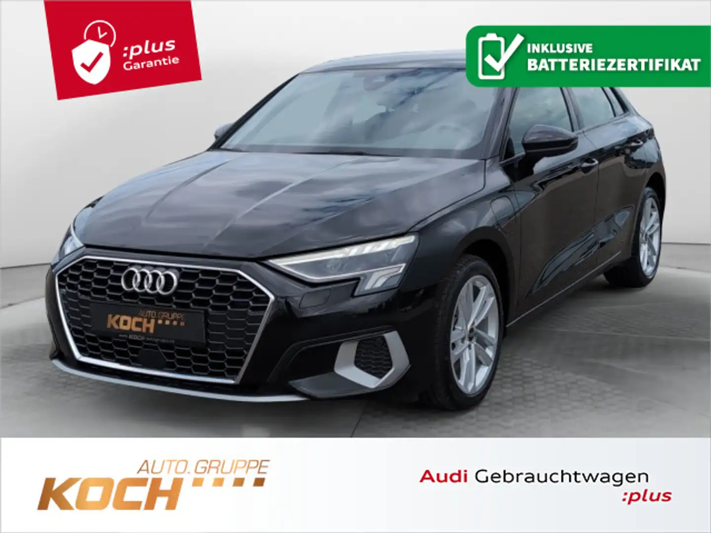 Audi A3 40 TFSI e advanced, LED, AHK, ACC, Schwarz - 1
