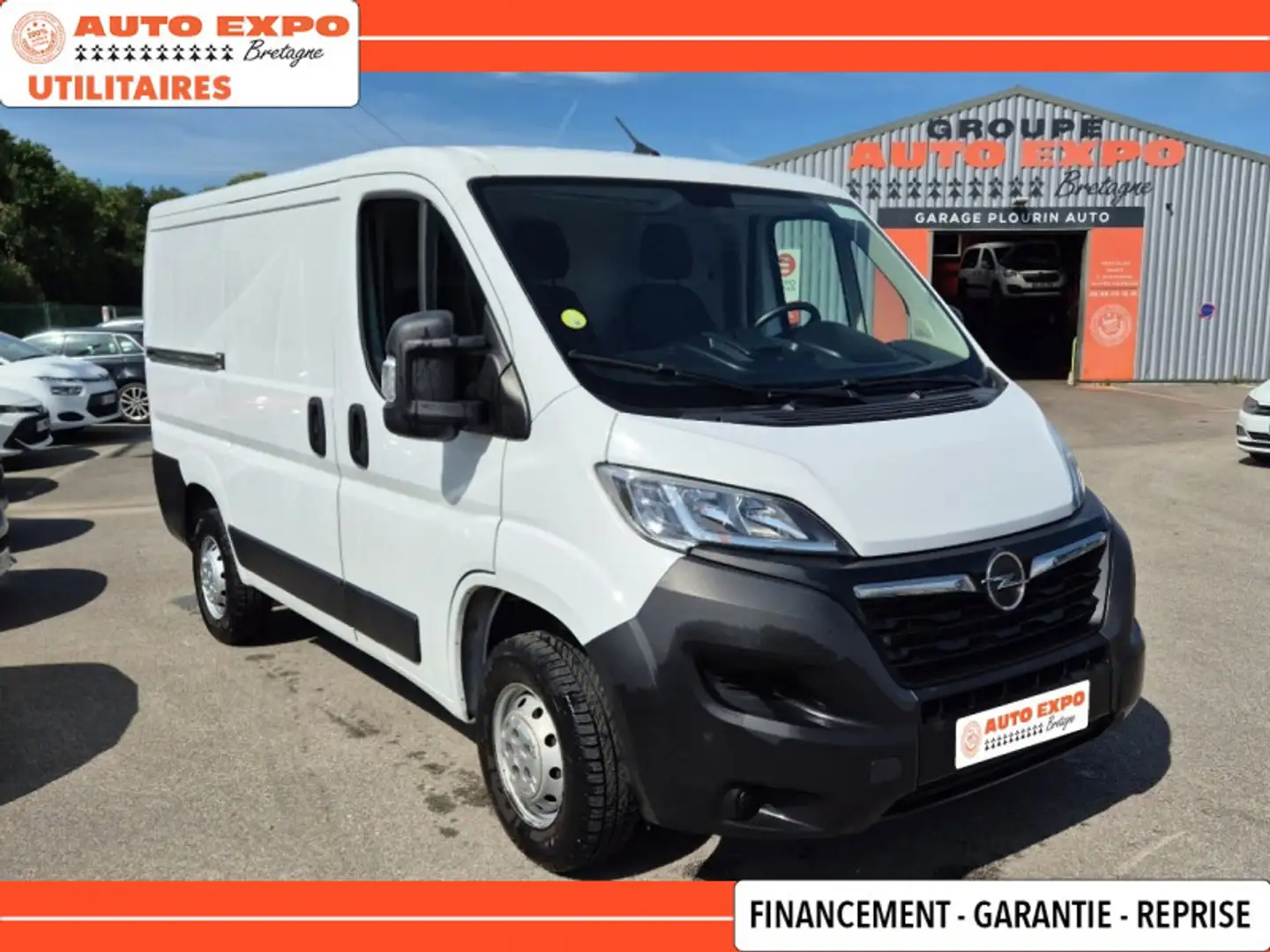 Opel Movano 3.0T L1H1 2.2D 120CH PACK CLIM 14150¤ HORS TAXES Blanc - 1