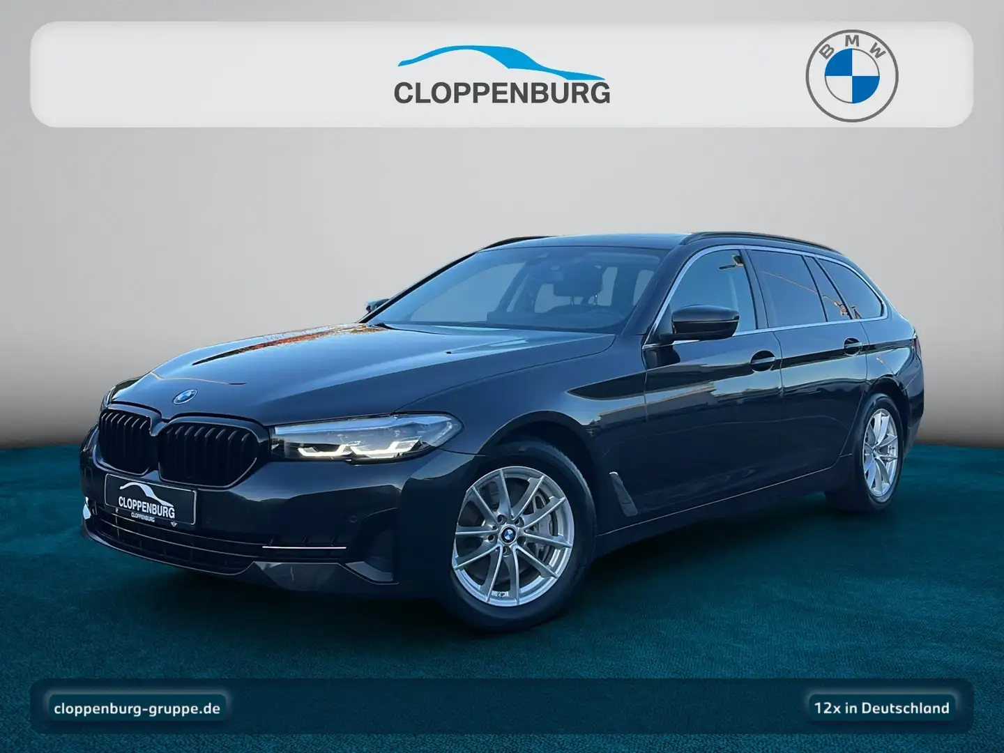 BMW 530 d xDrive Touring Head-Up+Navi+Pano+SiKlima+BT Grau - 1