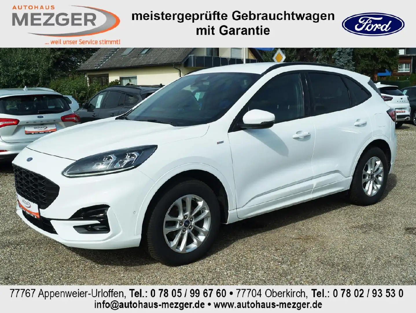 Ford Kuga ST-Line X Weiß - 2