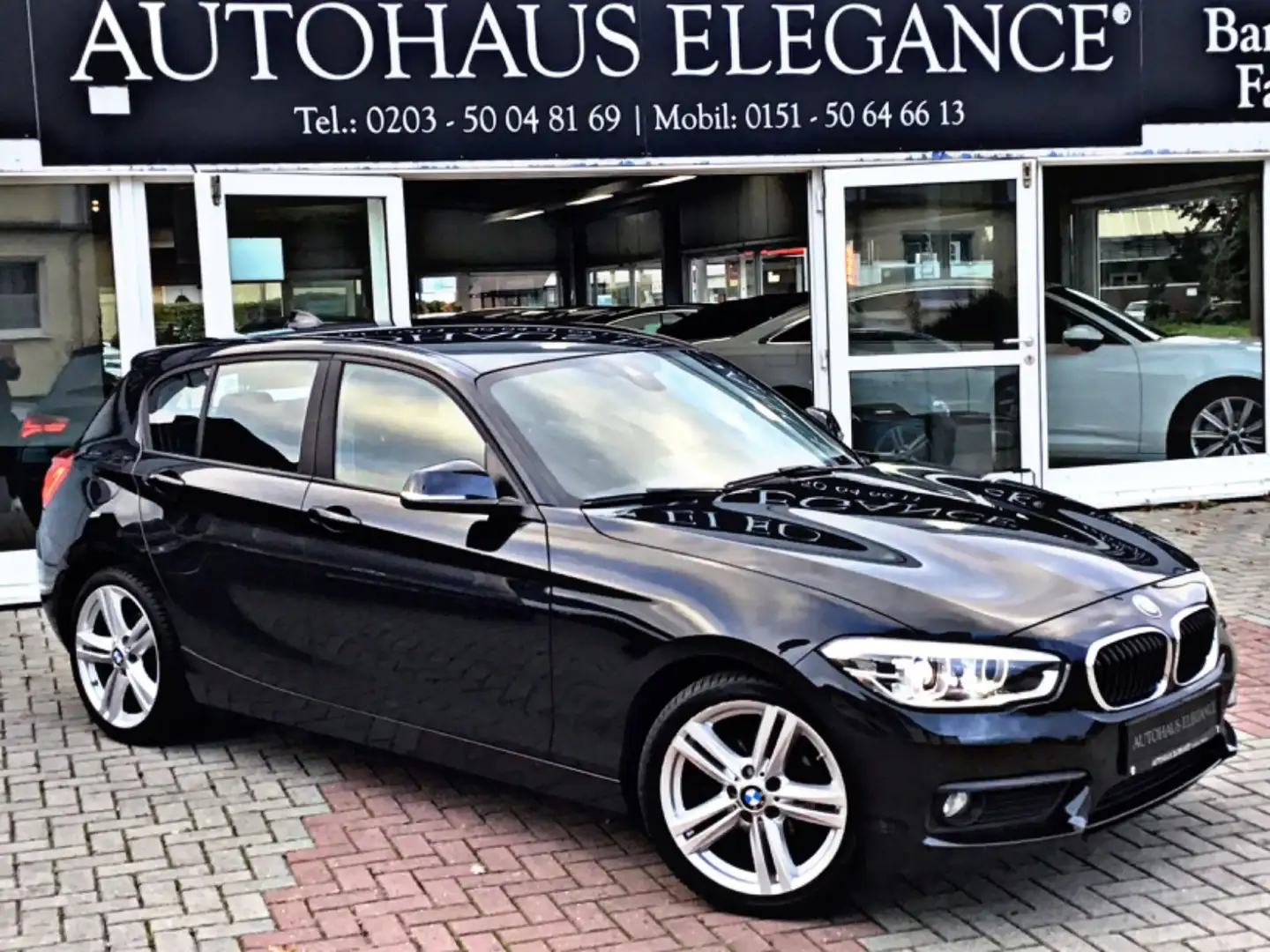 BMW 118 i Advantage Navi~Abstandtempomat~LED~PDC Noir - 1