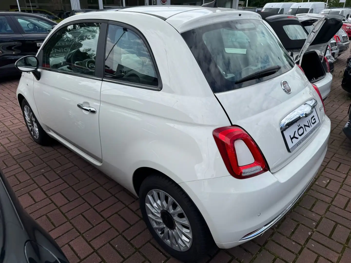 Fiat 500 1.0 Dolcevita*Glasdach*Klima*GJR*PDC Blanc - 2
