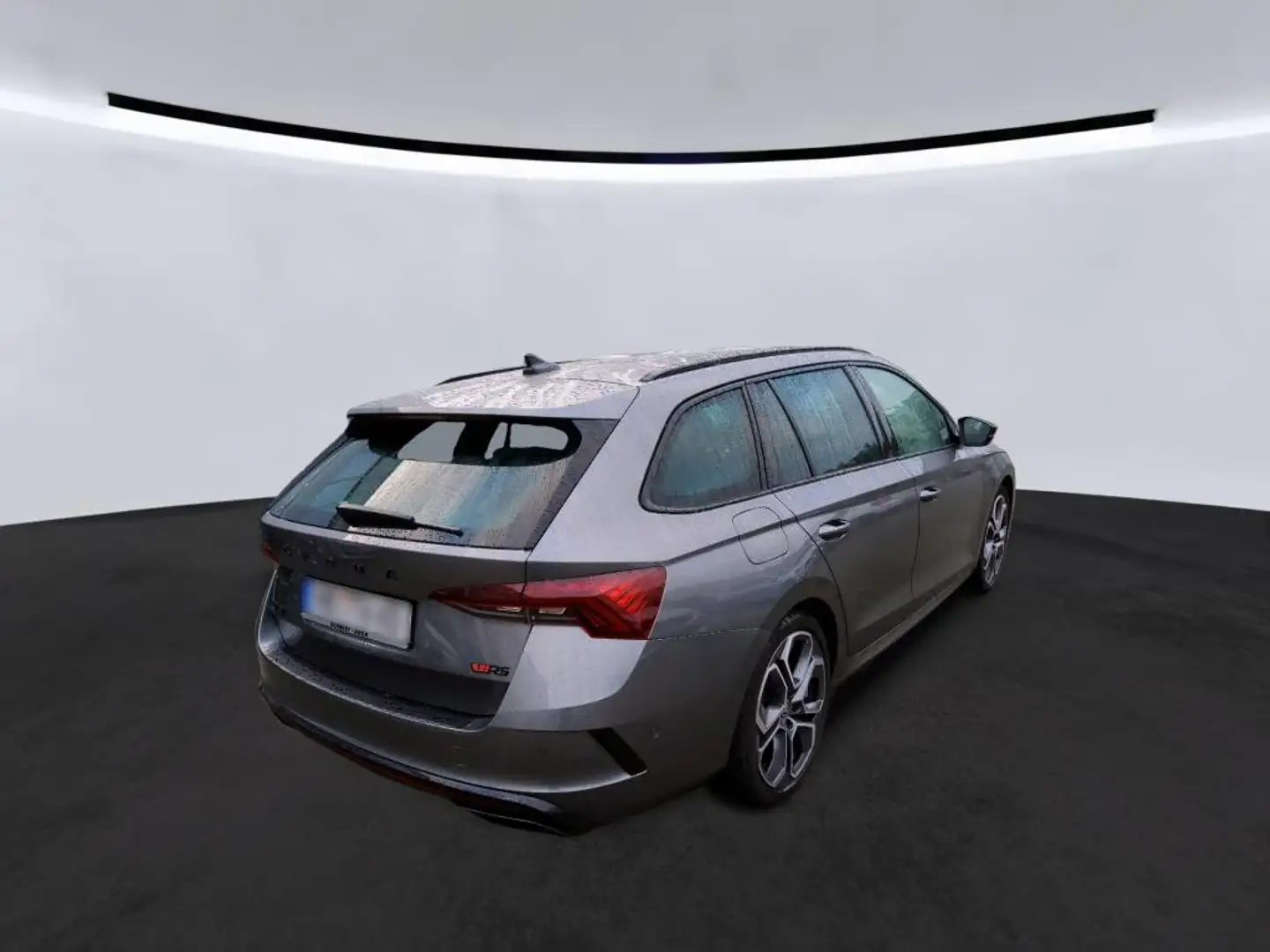 Skoda Octavia Combi 2.0 TDI DPF RS Plus 4x4 AHK PAN Gris - 2
