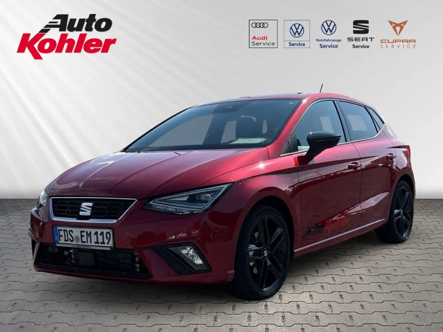 SEAT Ibiza FR 1.0 TSI Beats Sound LED Rückfahrkamera Rot - 1