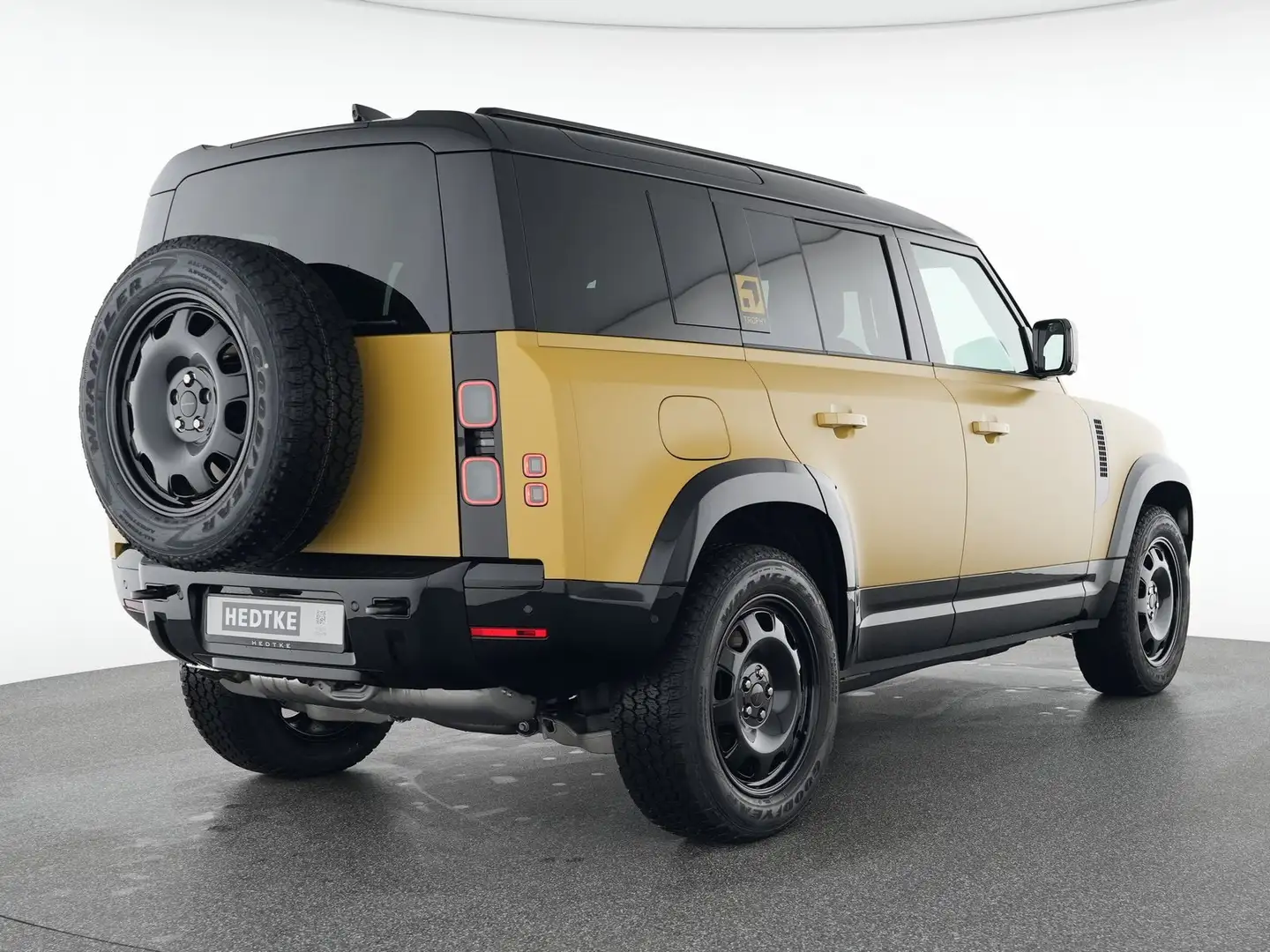 Land Rover Defender 110 D350 Trophy 20"+AHK+PANO+OFF-ROAD+ Jaune - 2
