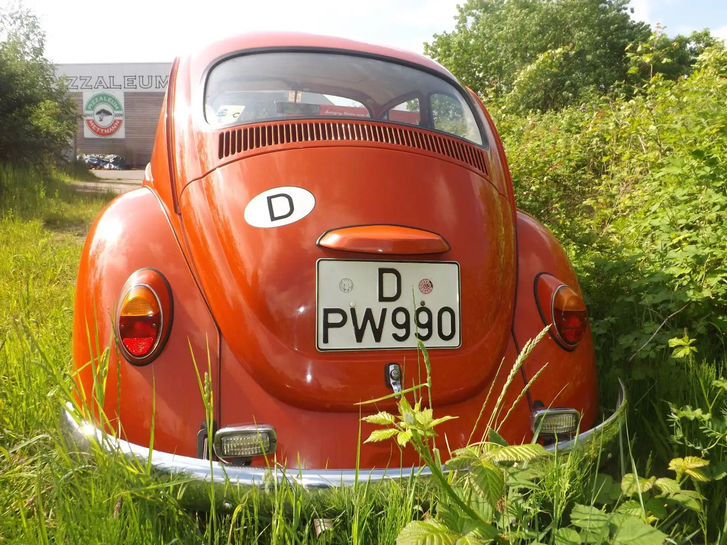 Volkswagen Käfer 1200 aus 1. Hand, Erstlack und Scheckheft! Orange - 2