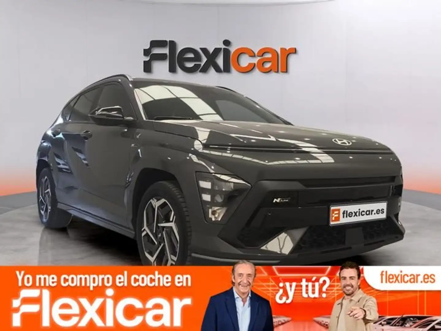 Hyundai KONA HEV 1.6 GDI Nline DT Gris - 1