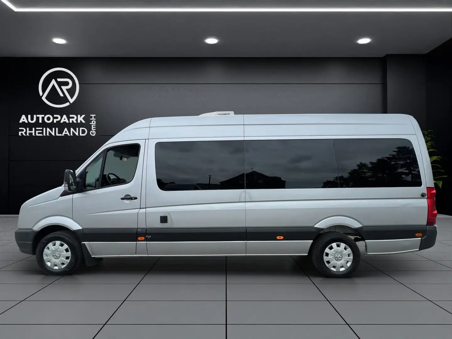 Volkswagen Crafter Kombi*KLIMA*Standheizung*FENSTERBUS* Silber - 2