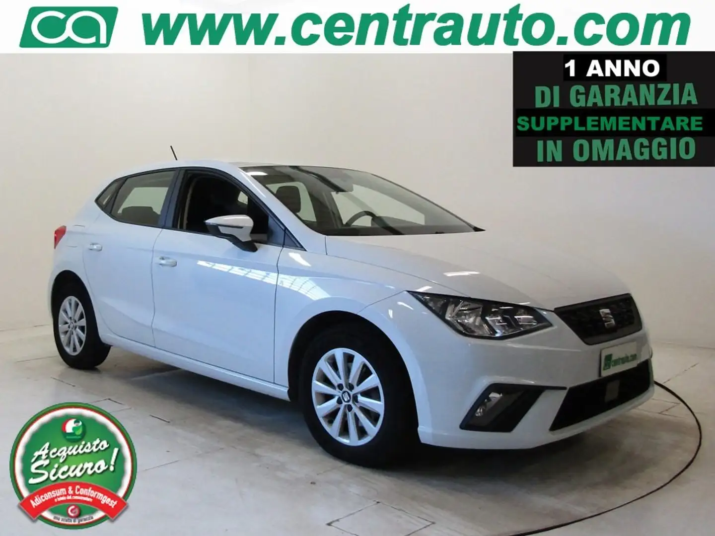 SEAT Ibiza 1.6 TDI 5P Business Manuale * OK NEOPATENTATI * Bianco - 1