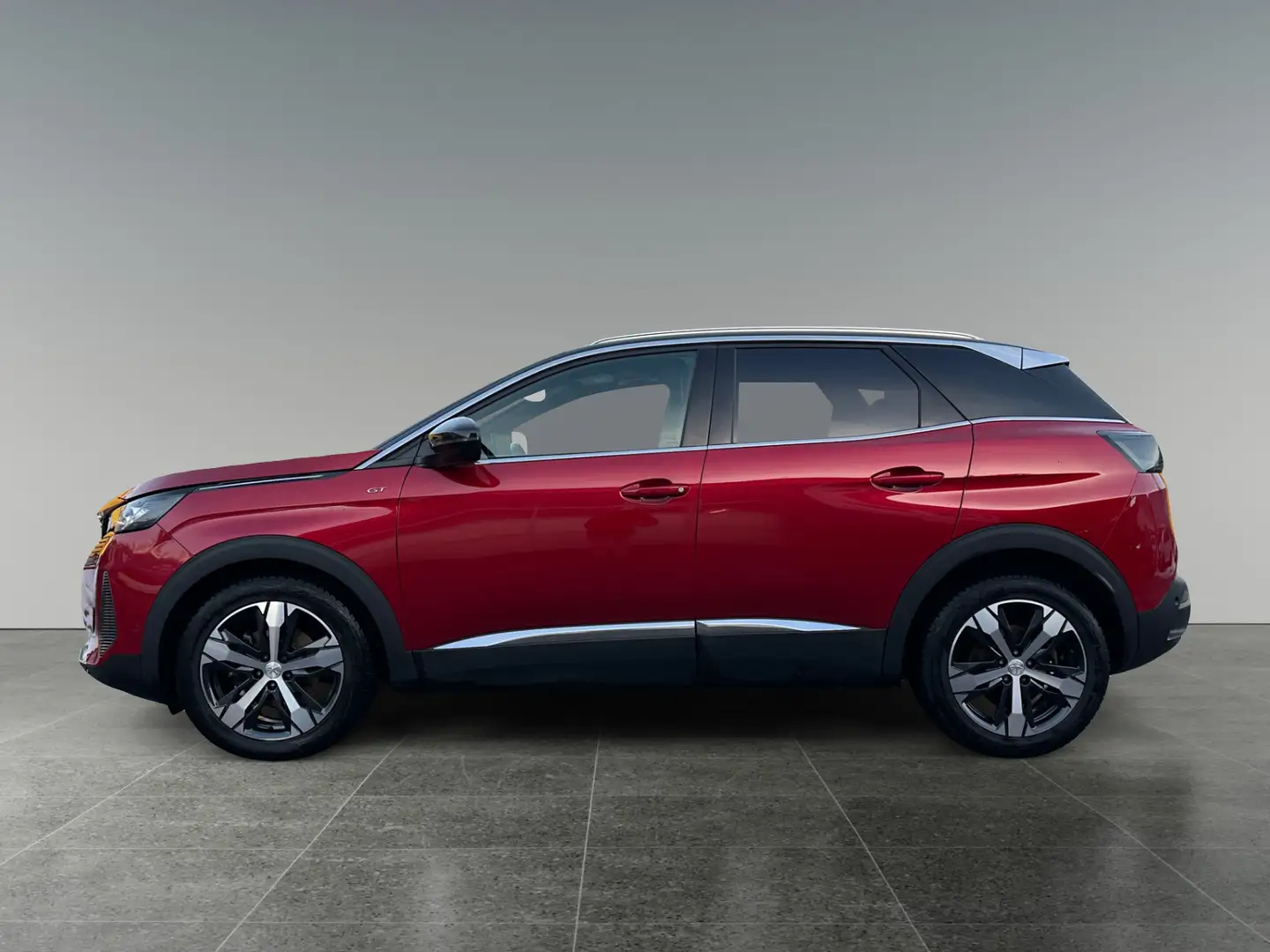 Peugeot 3008 PureTech 130 EAT8 GT 8-fach bereift, AHK und Navi Rot - 2