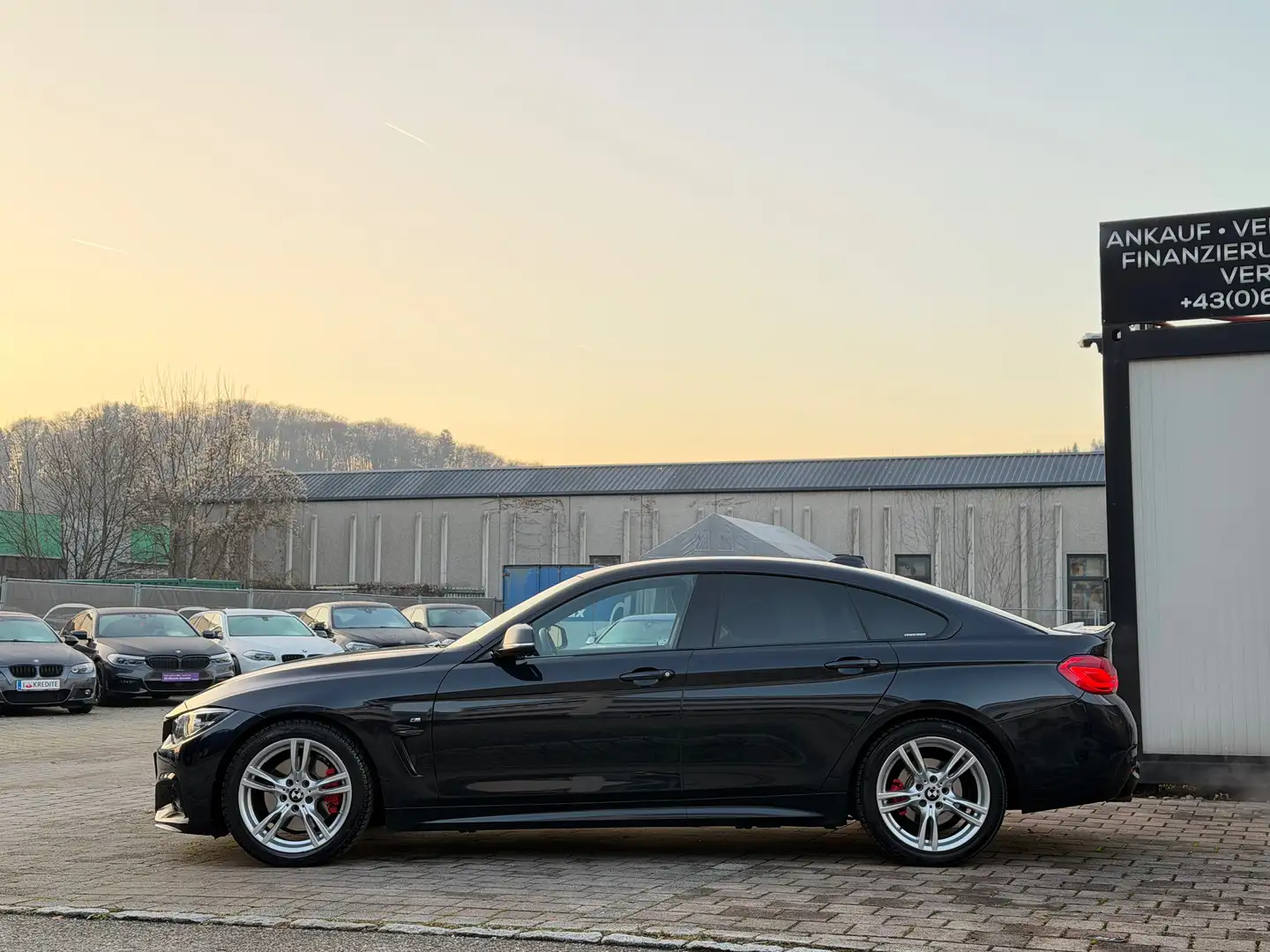 BMW 430 i Aut. F36 M-Sportpaket Finanzierung möglich Schwarz - 2