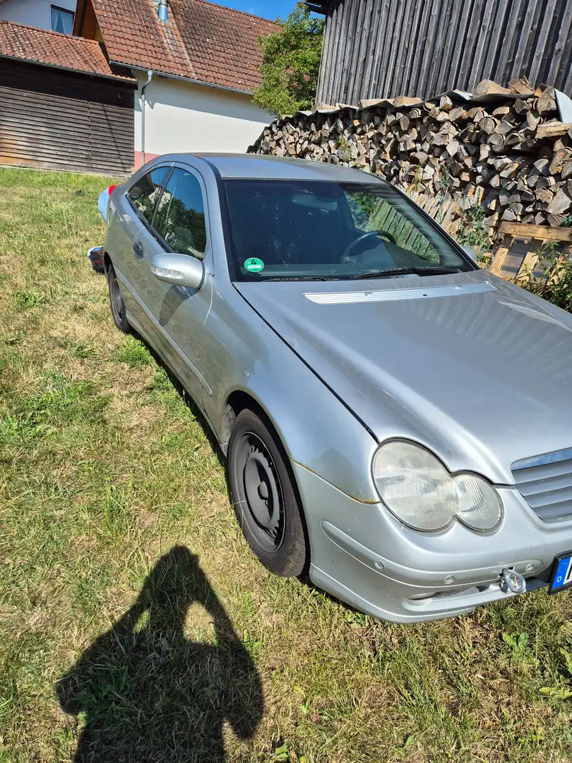 Mercedes-Benz C 200 C-Klasse Sportcoupe Kompressor Sportcoupe Argent - 2