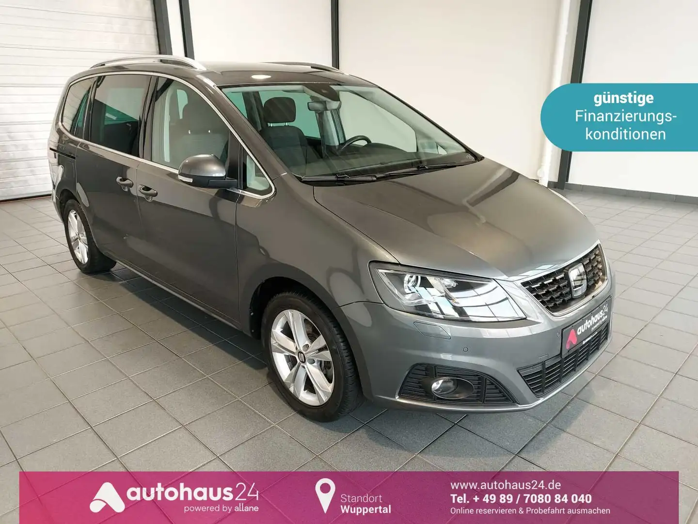 SEAT Alhambra 1.4 TSI  Xcellence|DSG|AHK|ACC|Kamera Gris - 1